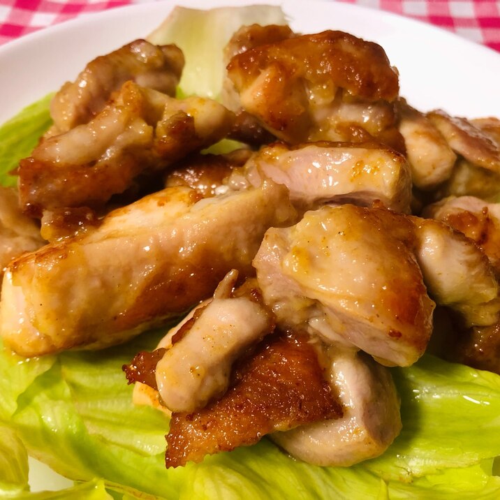 簡単☆鶏肉のカレー風味焼き